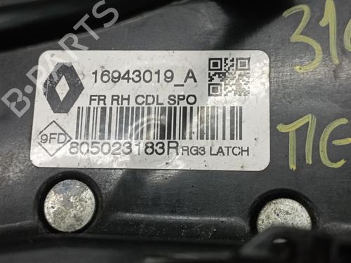 Front right lock RENAULT MEGANE IV Grandtour (K9A/M/N_) 1.5 dCi 90 | BP18856008C97 