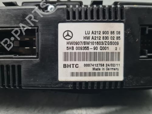 Climate control MERCEDES-BENZ E-CLASS (W212) E 350 CDI 4-matic (212.093) | BP18896022I5 