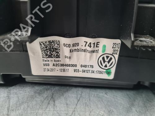 Instrument cluster VW POLO V (6R1, 6C1) 1.4 TDI | BP21361448C47