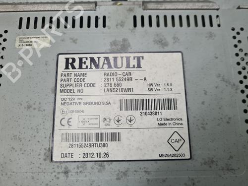 Bilradio RENAULT CLIO IV (BH_) 1.5 dCi 90 | BP21789752E6