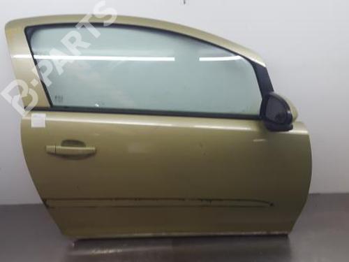 Used Right front door OPEL CORSA D (S07) 1.2 (L08, L68) (80 hp) 221776