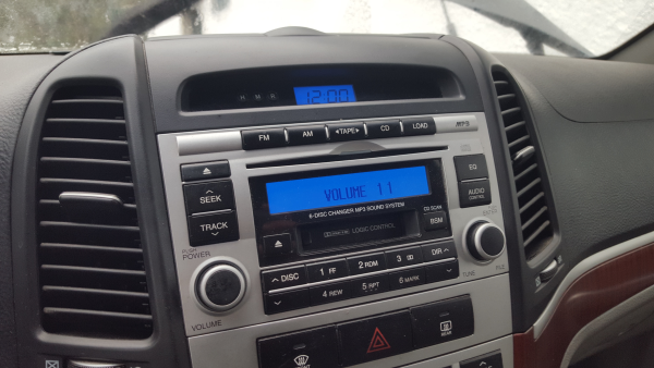 Radio HYUNDAI SANTA FÉ II (CM) 2.2 CRDi 