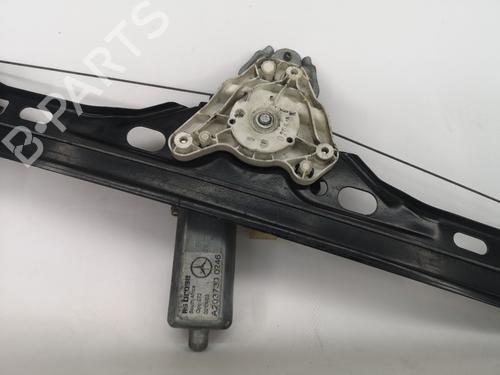 Rudehejsemekanisme Højre bagtil MERCEDES-BENZ C-CLASS (W203) C 270 CDI (203.016) | BP6791624C25