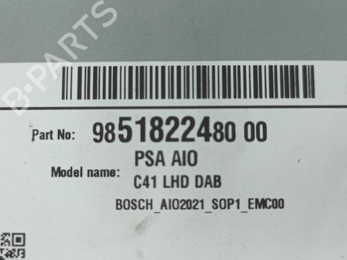 Radio CITROËN C4 III (BA_, BB_, BC_) 1.5 BlueHDi 130 (BBYHZB) | BP27735667E6 