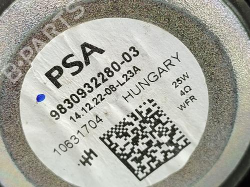 Speaker CITROËN C4 III (BA_, BB_, BC_) 1.5 BlueHDi 130 (BBYHZB) | BP27735684E2 