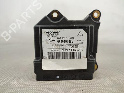 Airbag styreenhed CITROËN C4 III (BA_, BB_, BC_) 1.5 BlueHDi 130 (BBYHZB) (131 hp) 27735695