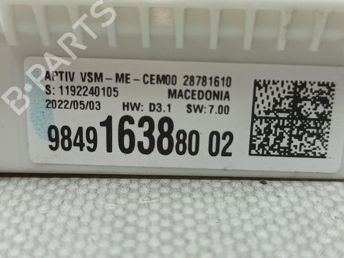 Fuse box PEUGEOT 308 III (FB_, FH_, FP_, F3_, FM_) BlueHDi 130 (FBYHZL, FBYHZT) | BP27735868E1 