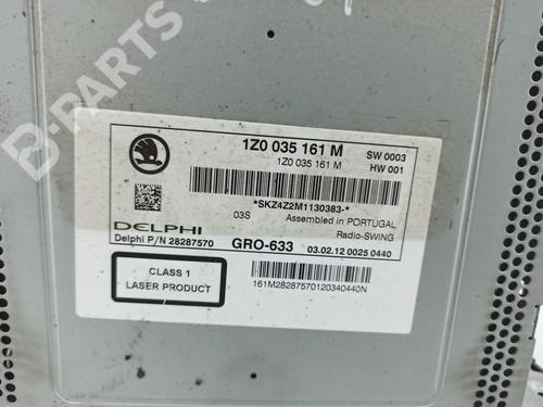 Radio SKODA OCTAVIA II Combi (1Z5) 1.6 TDI | BP6441268E6 