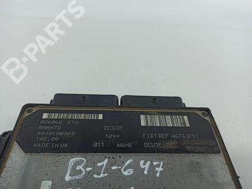 Engine control unit (ECU) FIAT PUNTO (188_) 1.9 DS 60 (188.031, .051, .231, .251) | BP6550422M57 
