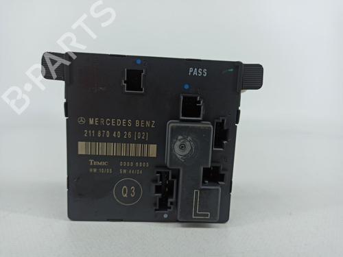 Electronic module MERCEDES-BENZ E-CLASS (W211) E 320 CDI (211.022) 2118704026