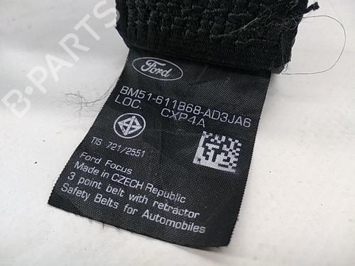 Rear right seatbelt FORD FOCUS III Turnier 1.6 TDCi | BP14416042I28 