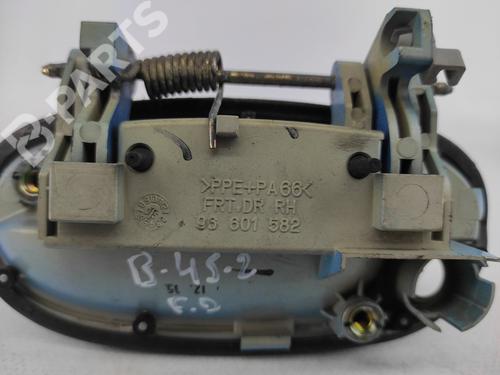 Front right exterior door handle CHEVROLET MATIZ (M200, M250) 1.0 | BP7653873C129 