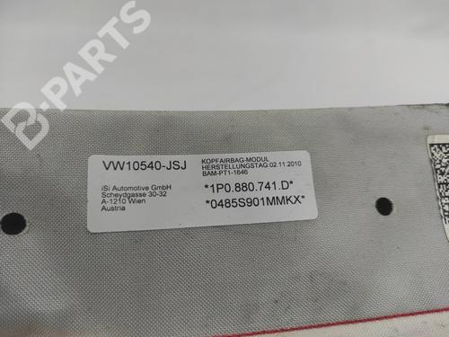Left curtain airbag SEAT LEON (1P1) 1.4 TSI | BP7793229C11 