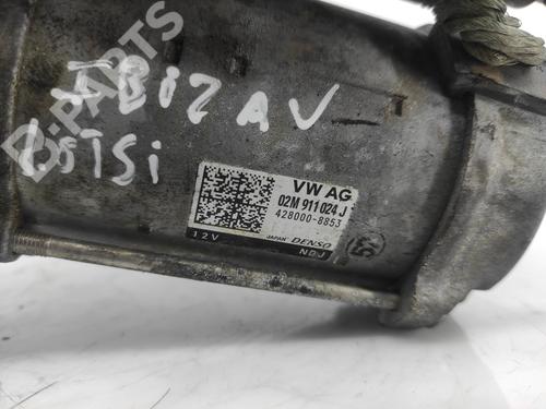 Starter SEAT IBIZA V (KJ1, KJG)  | BP7814121M8 