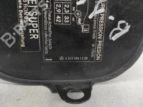 Fuel flap MERCEDES-BENZ C-CLASS Coupe (CL203) C 180 Kompressor (203.746) | BP7840991C131 