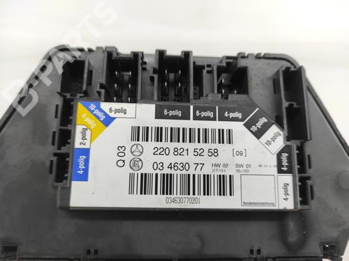 Schalter MERCEDES-BENZ S-CLASS (W220, V220) S 320 CDI (220.026, 220.126) | BP8126722I30 
