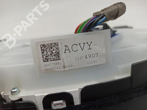 Instrument cluster OPEL ASTRA J (P10) 1.6 Turbo (68) | BP8164675C47