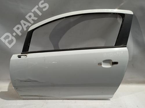 Left front door OPEL CORSA D (S07) 1.4 (L08, L68) (90 hp) COM DANO