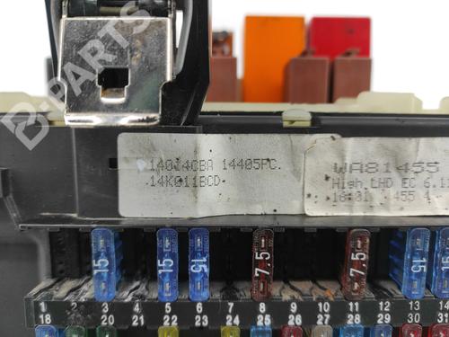 Fuse box FORD ESCORT VI (GAL, AAL, ABL)  | BP8323413E1 