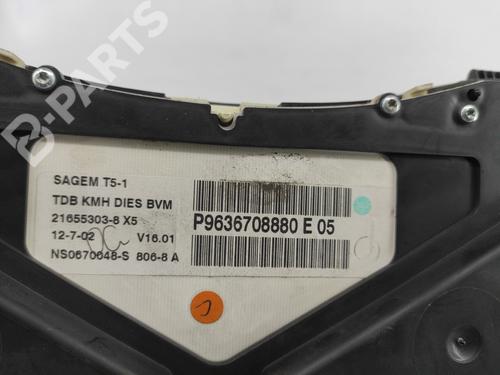 Kombinert Instrument PEUGEOT 307 Break (3E) 1.4 HDi | BP8611634C47 