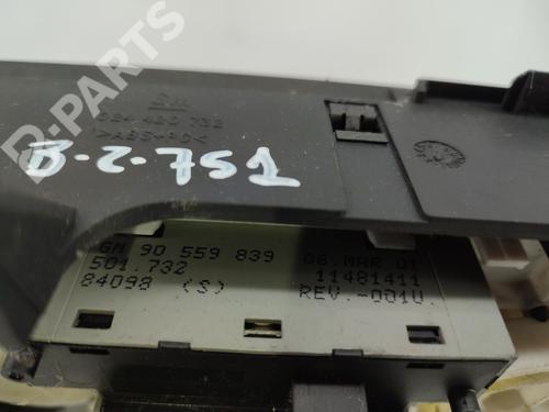 Climate control OPEL ZAFIRA A MPV (T98) 2.0 DTI 16V (F75) | BP8650763I5