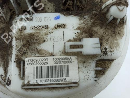 Fuel pump RENAULT MEGANE III Hatchback (BZ0/1_, B3_) 1.6 16V (BZ1B, BZ1H) | BP14419382M76 