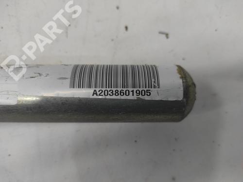 Left curtain airbag MERCEDES-BENZ C-CLASS Coupe (CL203) C 180 Kompressor (203.746) | BP9313343C11 