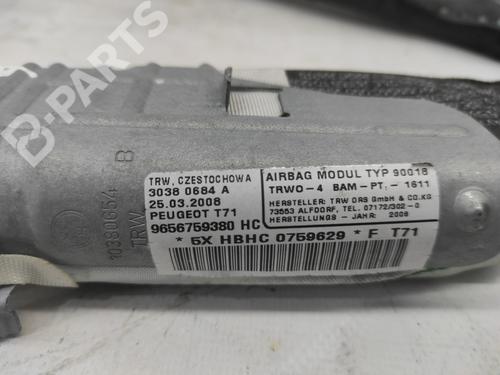 Left curtain airbag PEUGEOT 308 I (4A_, 4C_) 1.6 16V | BP9313354C11 