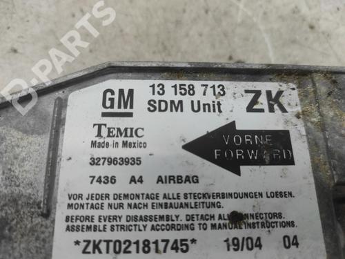 ECU airbags OPEL MERIVA A MPV (X03) | BP9396193M53