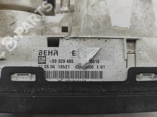 Commande Chauffage OPEL MERIVA A MPV (X03)  | BP9396174I5 