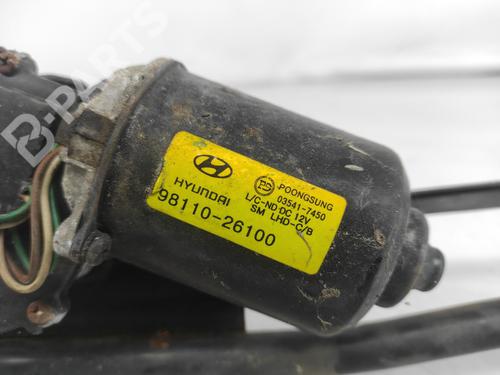 Front wiper motor HYUNDAI SANTA FÉ I (SM) 2.7 | BP9443758M29 