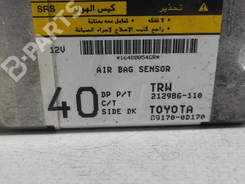 ECU airbags TOYOTA YARIS (_P9_) 1.0 VVT-i (KSP90_, KSP90R) | BP9543852M53 