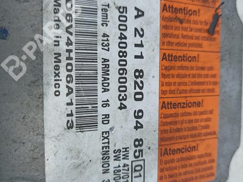 ECU airbags MERCEDES-BENZ E-CLASS (W211) E 220 CDI (211.006) | BP9640847M53 