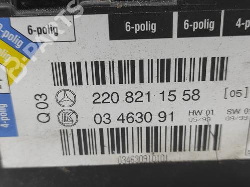 Motorstyringsenhet MERCEDES-BENZ S-CLASS (W220, V220) S 320 CDI (220.026, 220.126) | BP9679440M57