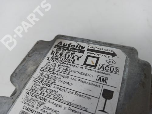 Airbag styreenhed RENAULT MEGANE I Grandtour (KA0/1_) 1.9 dTi (KA1U) | BP9743645M53 