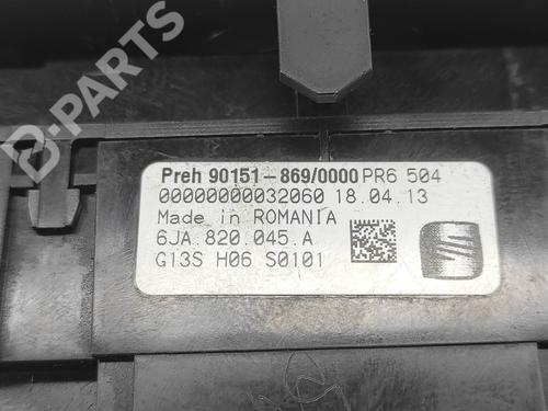 Climate control SEAT TOLEDO IV (KG3) 1.6 TDI | BP9827142I5 