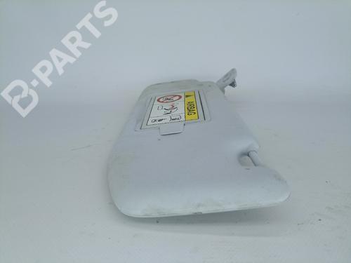 Left sun visor PEUGEOT 208 I (CA_, CC_) 1.6 HDi / BlueHDi 75 | BP10092375I1