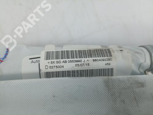 Right curtain airbag PEUGEOT 208 I (CA_, CC_) 1.6 HDi / BlueHDi 75 | BP10097359C12