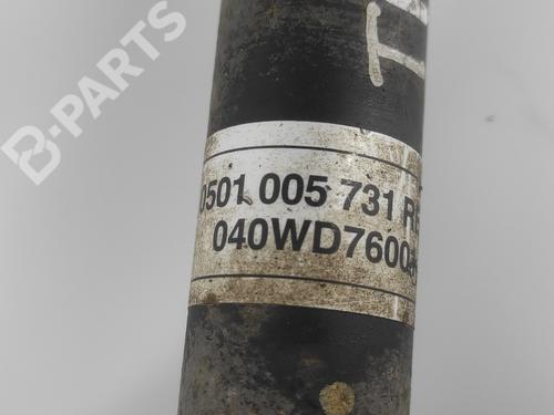 Right front driveshaft MERCEDES-BENZ M-CLASS (W163) ML 320 (163.154) | BP10101393M39 