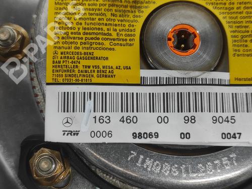 Driver airbag MERCEDES-BENZ M-CLASS (W163) ML 320 (163.154) | BP10141964C9 