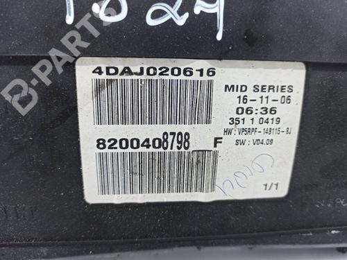 Instrument cluster RENAULT MEGANE II Estate (KM0/1_) 1.5 dCi (KM16, KM1E) | BP10418487C47 