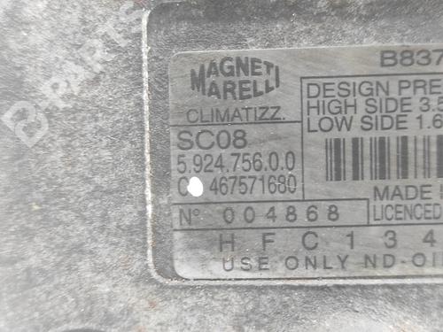 Compressore A/C FIAT PUNTO (188_) 1.2 16V 80 (188.233, .235, .253, .255, .333, .353, .639,... | BP10811641M34