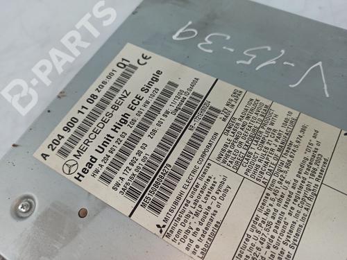 Radio MERCEDES-BENZ C-CLASS (W204) C 200 CDI (204.001) | BP10924920E6 