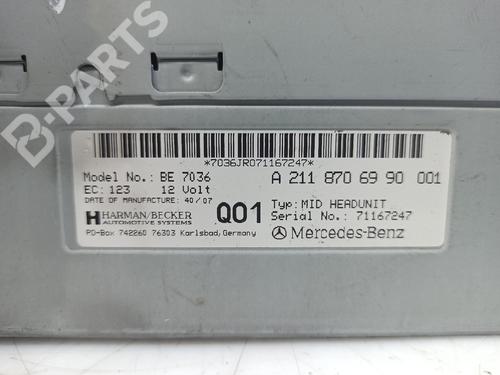 Radio MERCEDES-BENZ E-CLASS (W211) E 220 CDI (211.008) | BP11111657E6 