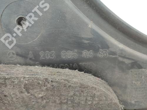 Rear bumper MERCEDES-BENZ C-CLASS Coupe (CL203) C 180 Kompressor (203.746) | BP6184418C8 