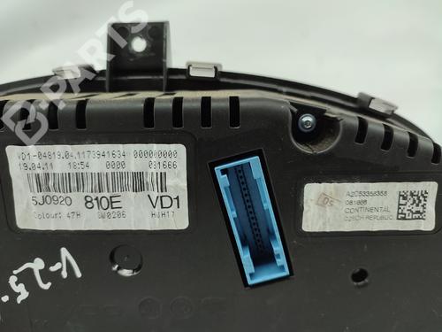 Instrument cluster SKODA FABIA II (542) 1.2 TSI | BP11815740C47 