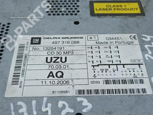 Radio OPEL CORSA D (S07)  | BP6191893E6 