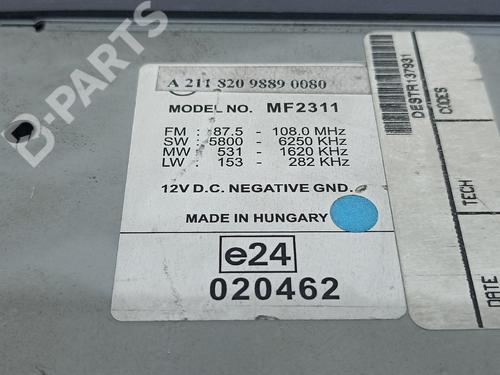 Radio MERCEDES-BENZ E-CLASS (W211)  | BP6190965E6 