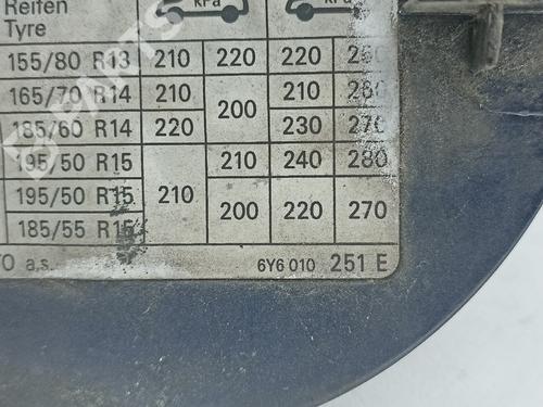 Fuel flap SKODA FABIA I (6Y2) 1.4 16V | BP11870726C131 