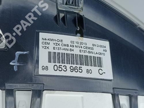 Instrument cluster PEUGEOT 2008 I (CU_) 1.6 HDi | BP11874236C47 